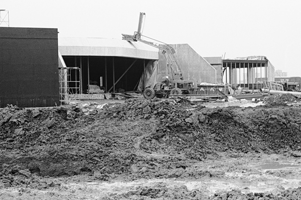Construction of the Diefenbaker Canada Centre