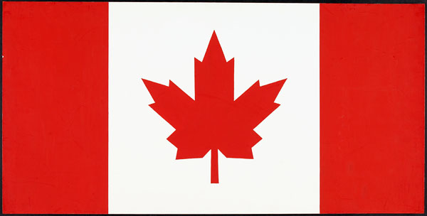  Final Flag Design Selected from Group B by the Canadian Flag Committee. 