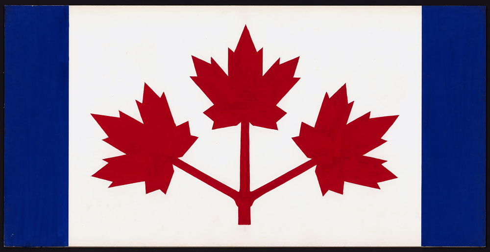 Final Flag Design selected from Group A by the Canadian Flag Committee