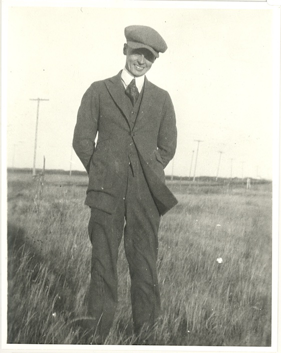 John Diefenbaker in Wakaw, Saskatchewan