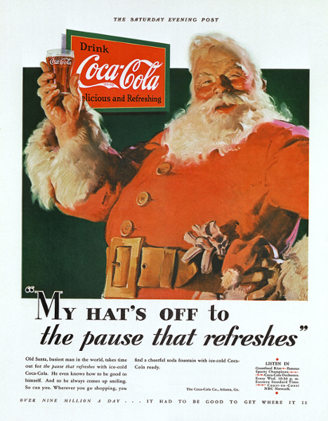 Coca Cola Santa 1931