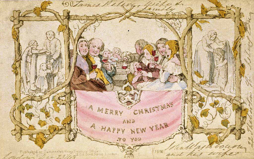 First Christmas card 1843