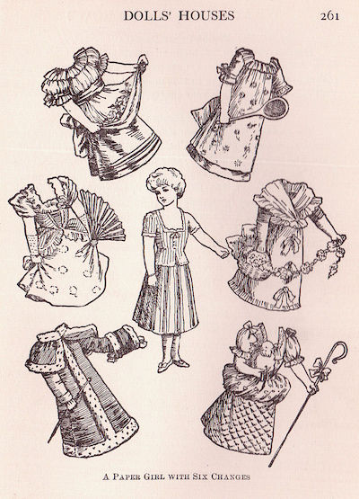 Paper doll sheet 1907