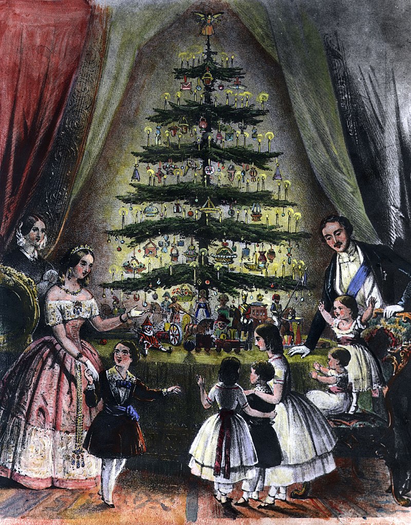 Queen Victoria and Prince Albert Christmas Tree