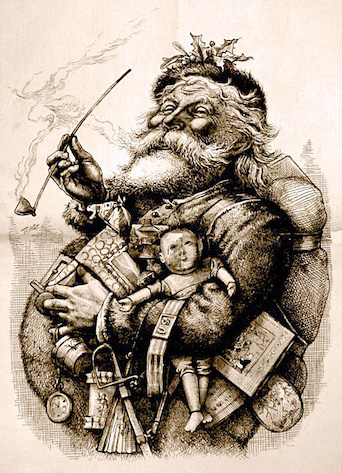 Santa Illustration 1881 